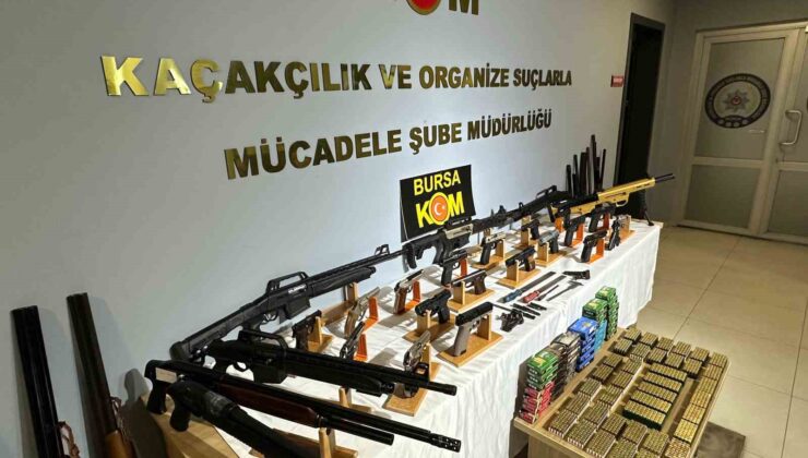 Bursa’da nefes kesen tefeci ve ruhsatsız silah operasyonu: 34 gözaltı