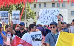 Bursa’da PTT işçileri isyan etti