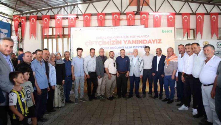 Büyükşehir ‘siyez buğdayı’ desteğiyle çiftçinin yanında