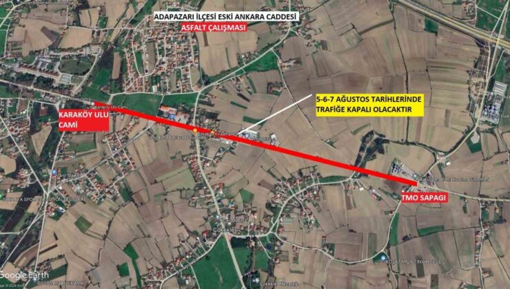 Büyükşehir uyardı: O güzergah 2 gün trafiğe kapanacak