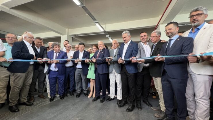 Çamlıca Kapalı Pazar Alanı hizmete girdi