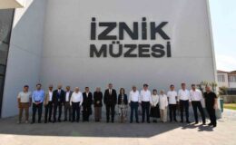 Çin’li heyet resmi ziyaret sebebiyle İznik’te