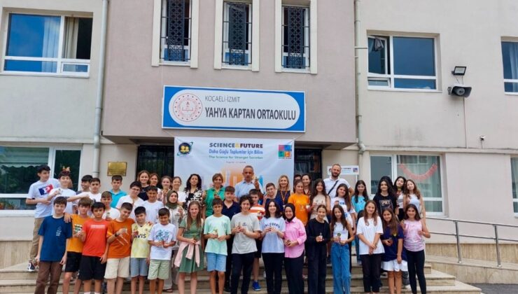 Çocuklara yeşil dönüşüm anlatıldı