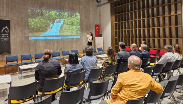 Dardanos Tümülüsü Turizm Destinasyonu Oluşturma Çalışmaları Hız Kesmeden Devam Ediyor