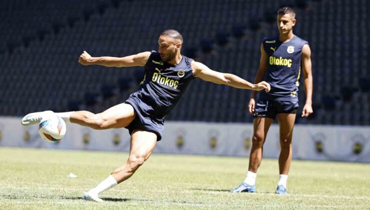 Fenerbahçe, Lille maçı hazırlıklarını Ülker Stadyumu’nda yaptığı antrenmanla sürdürdü