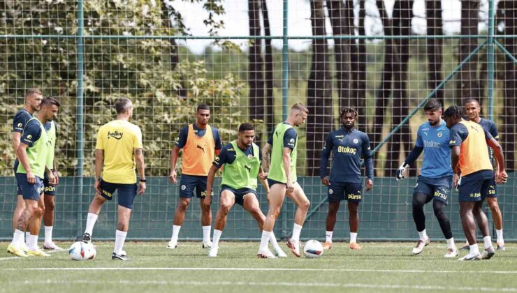 Fenerbahçe’de Lille maçının hazırlıkları tamamlandı