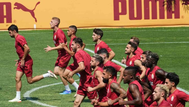Galatasaray ara vermeden Hatayspor maçı hazırlıklarına başladı