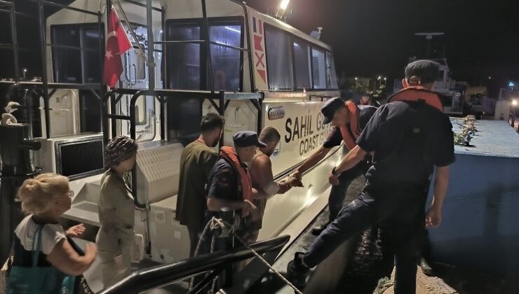 Gökçeada’da rahatsızlanan vatandaşın tıbbi tahliyesi gerçekleştirildi