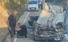 Gönen’de trafik kazası: 1 kişi yaralandı