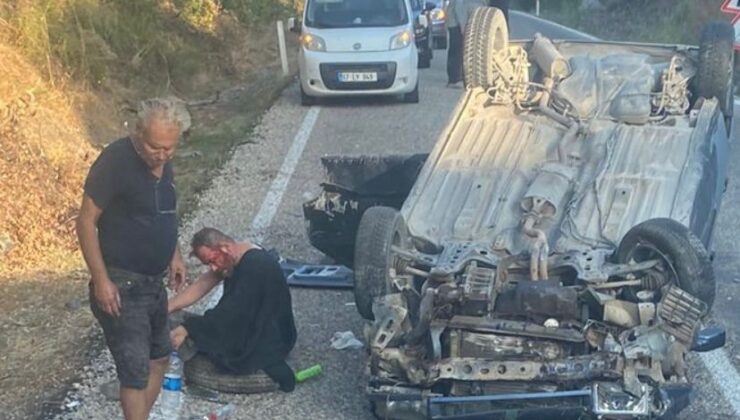 Gönen’de trafik kazası: 1 kişi yaralandı