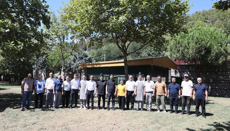 Hasbahçe’de vatandaşlar doğalgazlı mangal üniteleriyle dumansız piknik keyfi yapacak