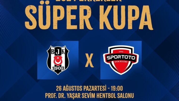 Hentbol Süper Kupa maçları 26 ve 27 Ağustos’ta oynanacak