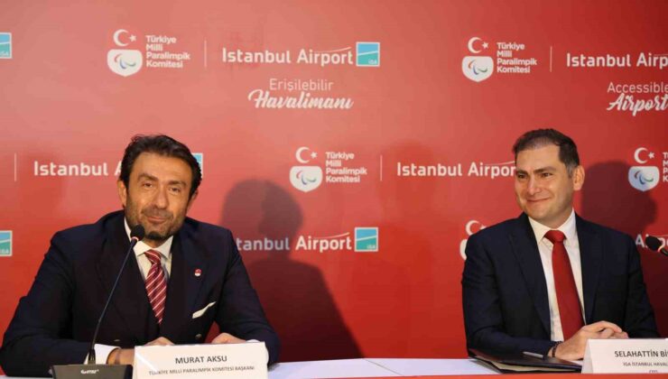 İGA, Türkiye Paralimpik Komitesi ile sponsorluk anlaşması imzaladı