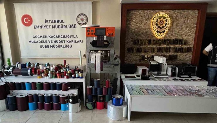İstanbul’da sahte pasaport operasyonu: 10 gözaltı