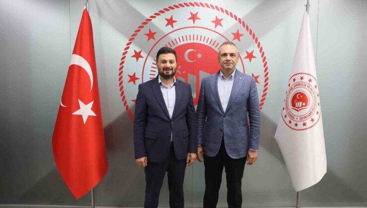 Kağıthane Belediye Başkanı Öztekin, İl Müdürü Batur’u ziyaret etti