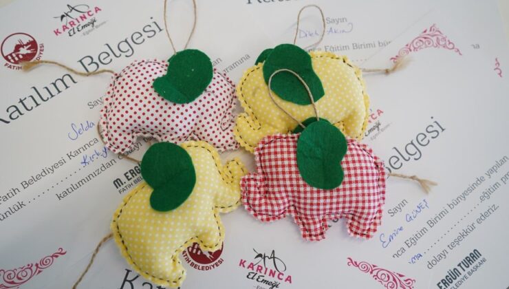 Karınca El Emeği Eğitim Birimi’nden Geri Dönüşüm Odaklı Kırk Yama Atölyesi