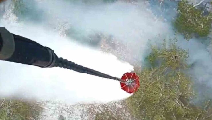 Kazdağı Milli Parkı’nda orman yangını