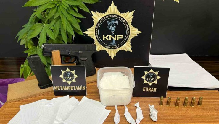 Kırklareli’nde uyuşturucu operasyonu: 1 tutuklama