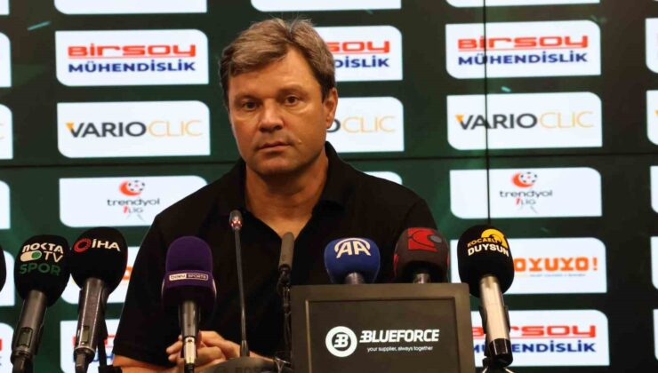 Kocaelispor – Erzurumspor FK maçının ardından