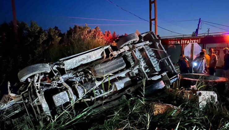 Kontrolden çıkan araç tarlaya uçtu: 1 ölü