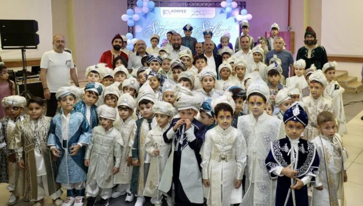 Körfez’de 100 çocuk sünnet ettirildi