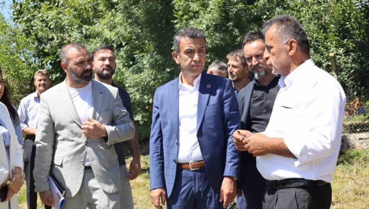 Köy sakinlerinin talepleri yerinde incelendi