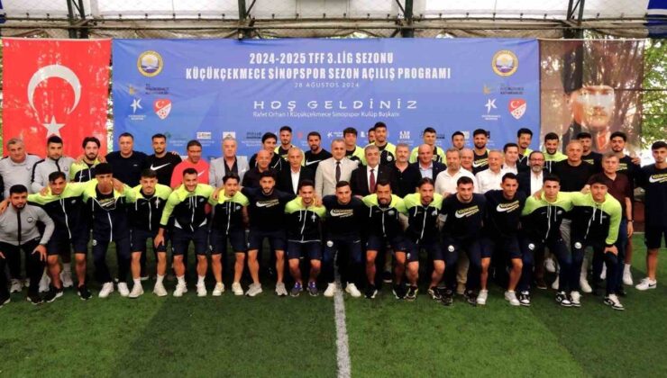 Küçükçekmece Sinopspor, sezonu törenle açtı