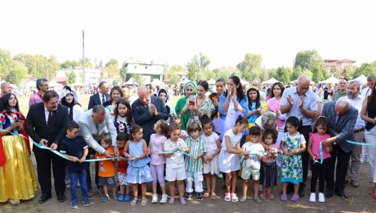 ‘Okul Öncesi Şenliği’nde çocuklar doyasıya eğlendi