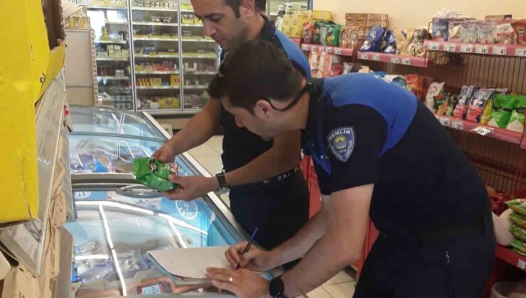 Rafta başka kasada başka fiyata zabıta müdahalesi