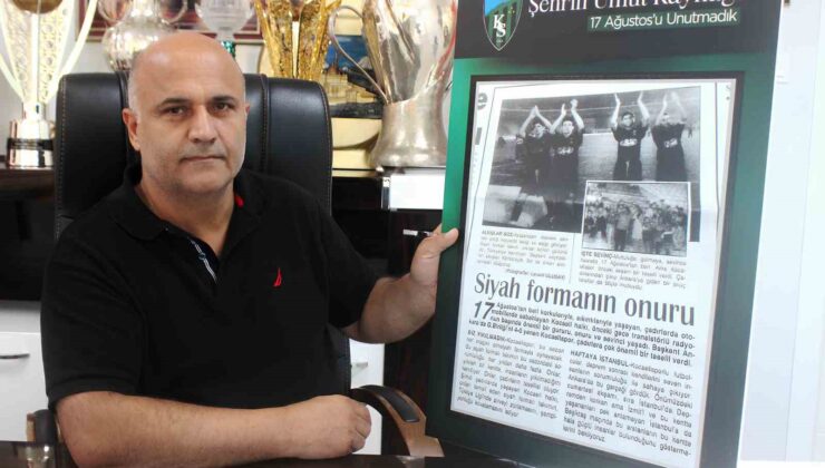 Recep Durul: “Kocaelispor depremde şehre moral ve umut oldu”