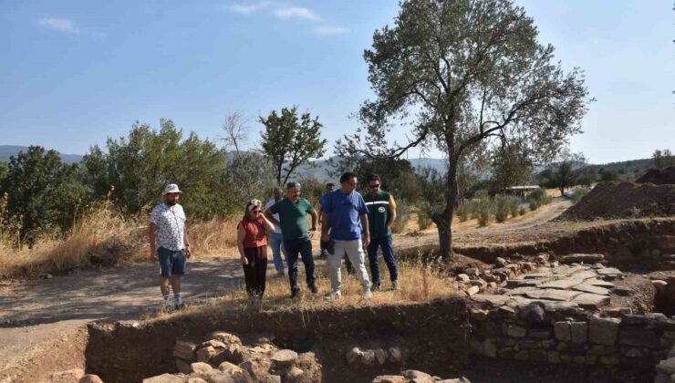 Reşitköy Barajı’ndaki antik kent kurtarma çalışmaları devam ediyor