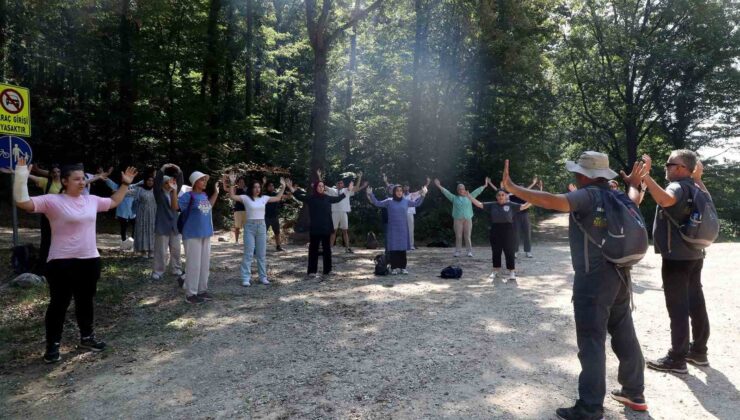 Sakarya’nın gençleri tabiatın kalbinde yolculuğa çıktı
