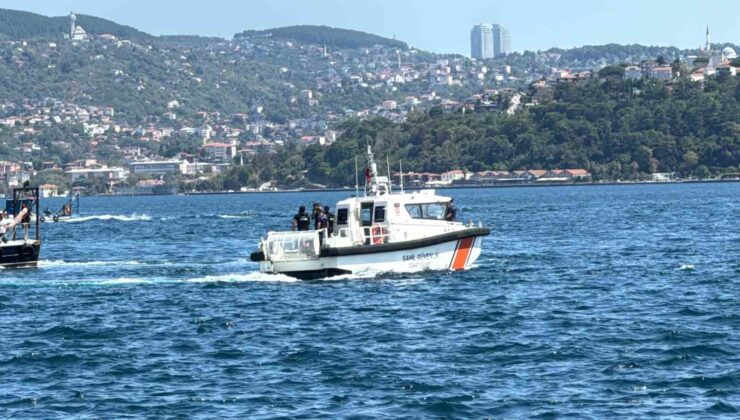 Sarıyer’de batan teknede kaybolan kişiyi arama çalışmaları devam ediyor