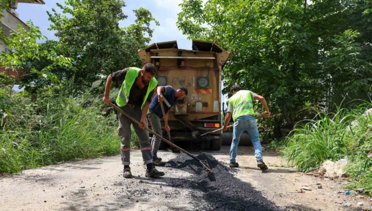 SASKİ’den Erenler’in 23 mahallesine 5 bin 700 metrekarelik asfalt