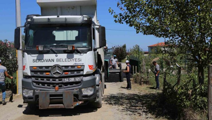 Serdivan’da asfalt sezonu devam ediyor