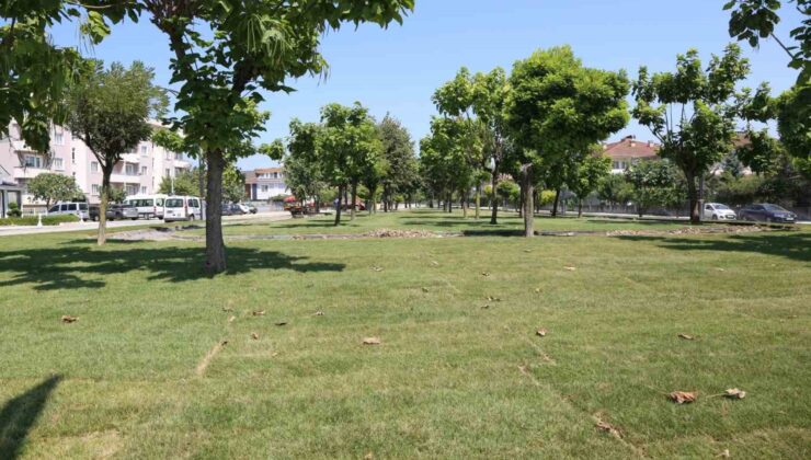 Serdivan’da parklar ve spor alanları yenileniyor