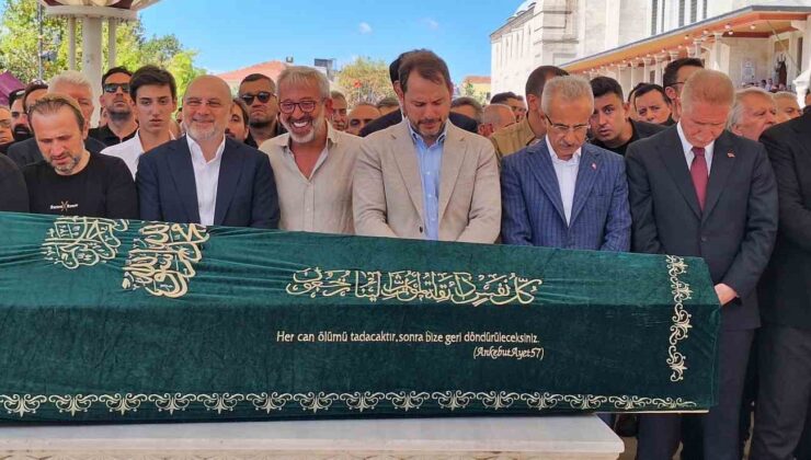 Serhat Albayrak’ın dayısı Ali Keleş son yolculuğuna uğurlandı