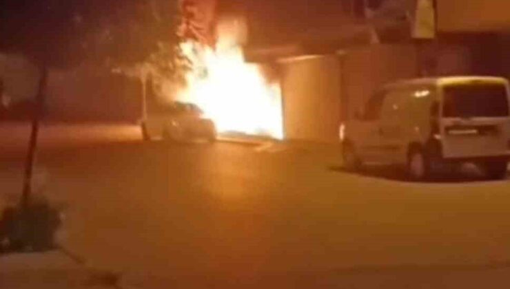 Sultanbeyli’de yatak imalathanesinde yangın paniği
