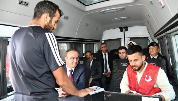 Tekirdağ’da Mobil Göç Noktası uygulaması devam ediyor