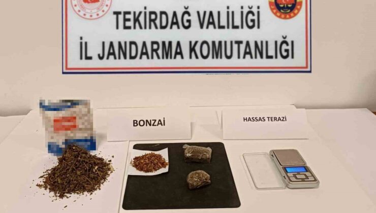 Tekirdağ’da uyuşturucu operasyonları: Çok sayıda uyuşturucu madde ele geçirildi