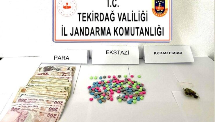 Tekirdağ’da uyuşturucu operasyonları