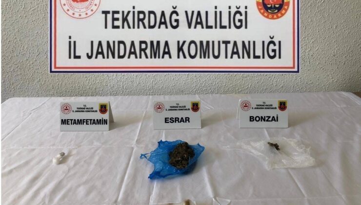 Tekirdağ’da uyuşturucu operasyonları