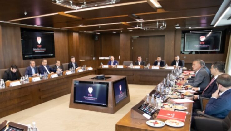 TFF ile Süper Lig Kulüpler Birliği Vakfı, Riva’da bir araya geldi