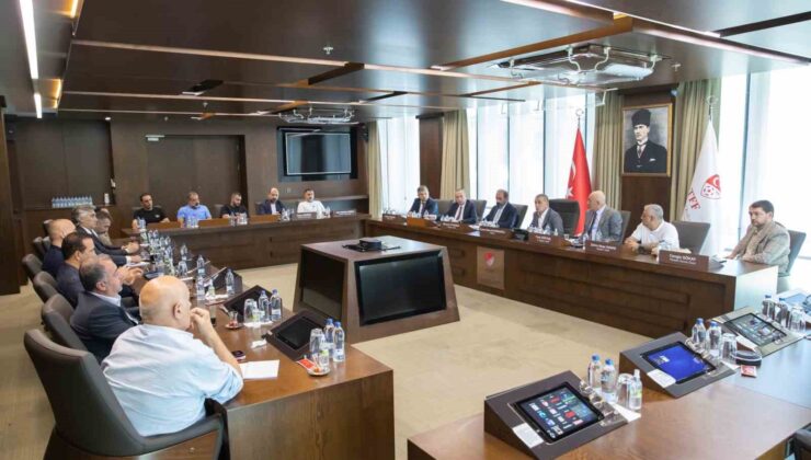 Trendyol 1. Lig Kulüpleri İstişare Toplantısı Riva’da yapıldı