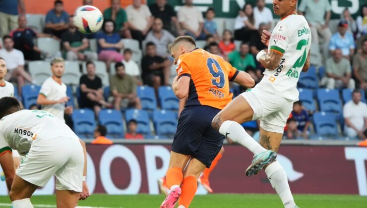 Trendyol Süper Lig: RAMS Başakşehir: 4 – Corendon Alanyaspor: 2 (Maç sonucu)