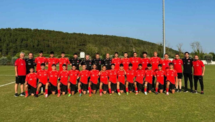 U17 Milli Takımı, Kuzey İrlanda maçları hazırlıklarını Riva’da sürdürüyor