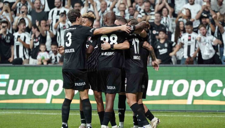 UEFA Avrupa Ligi: Beşiktaş: 1 – Lugano: 0 (İlk yarı)