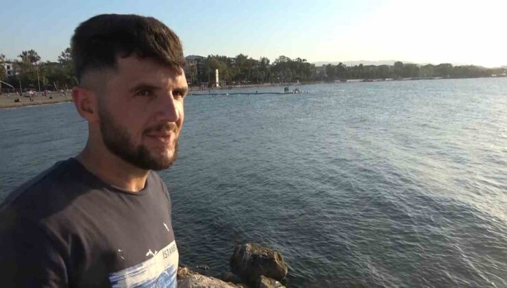 Yalova’da denizde boğuma tehlikesi geçiren şahsı kurtaran genç o anları anlattı