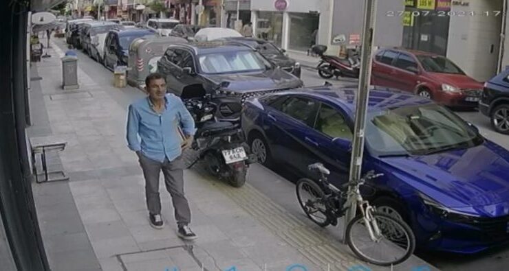Yalova’da işyerinden hırsızlık anı güvenlik kamerasında