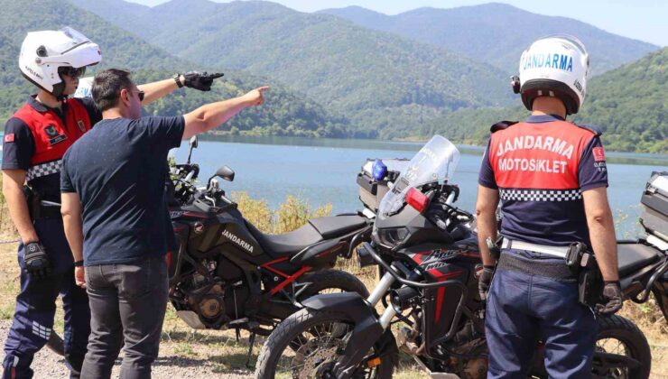 Yalova’da jandarmadan orman yangınlarına karşı denetimler